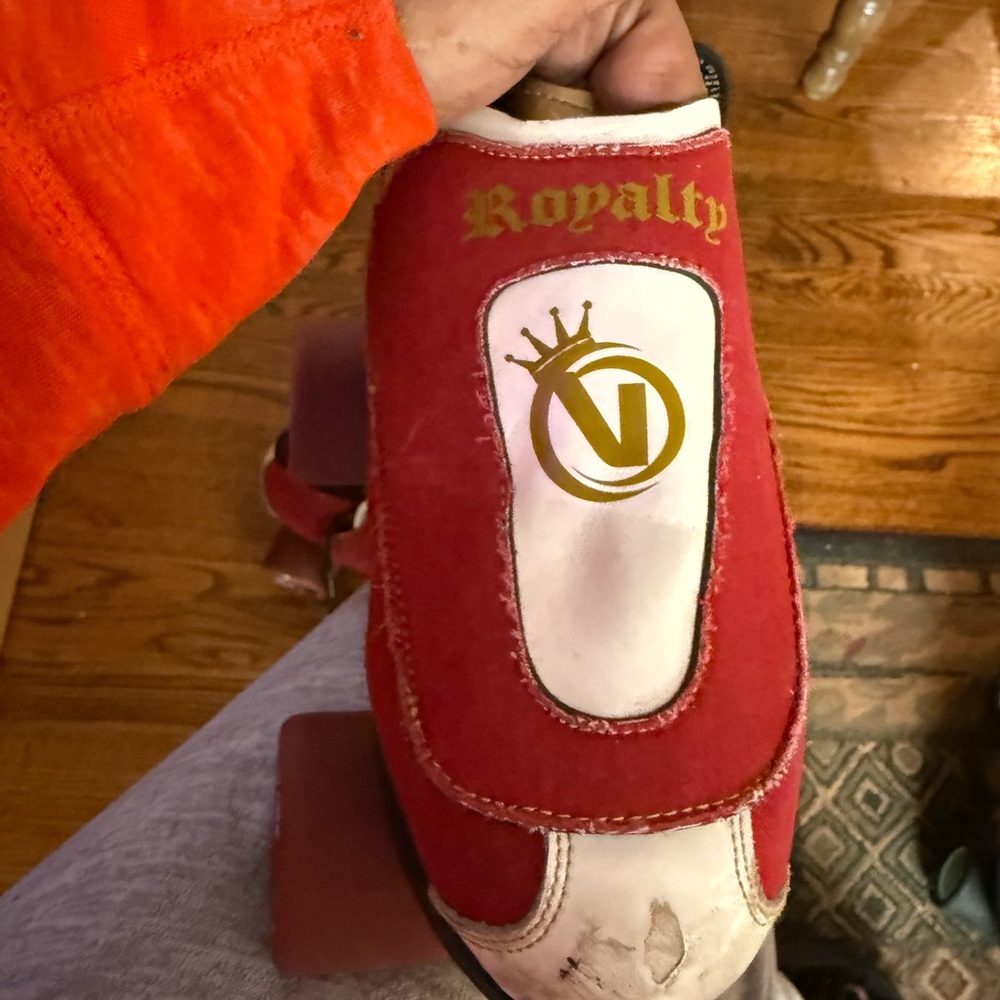 Red Royalty Roller Skates